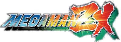 Mega Man ZX title screen for Nintendo DS